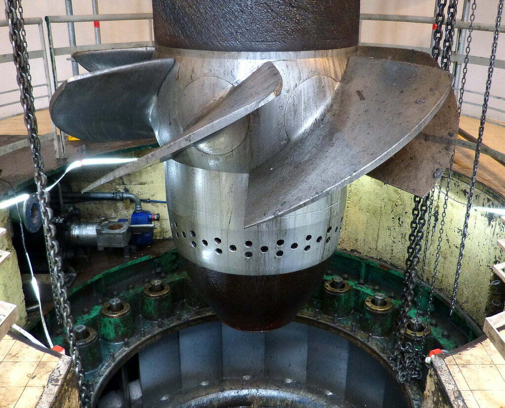 Turbine Kaplan 2 turbine hydroélectrique