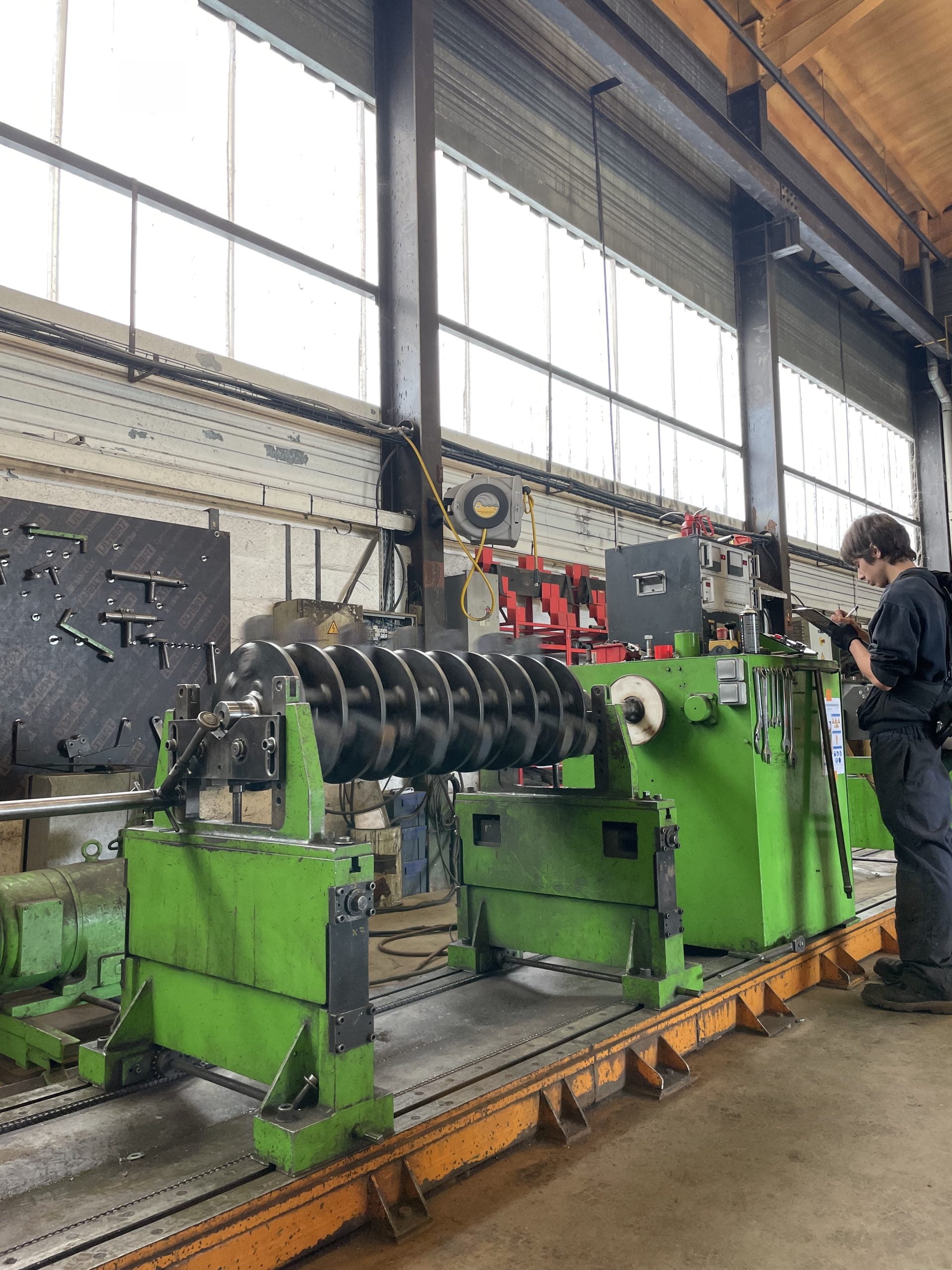 équilibrage industriel – rotor forestier