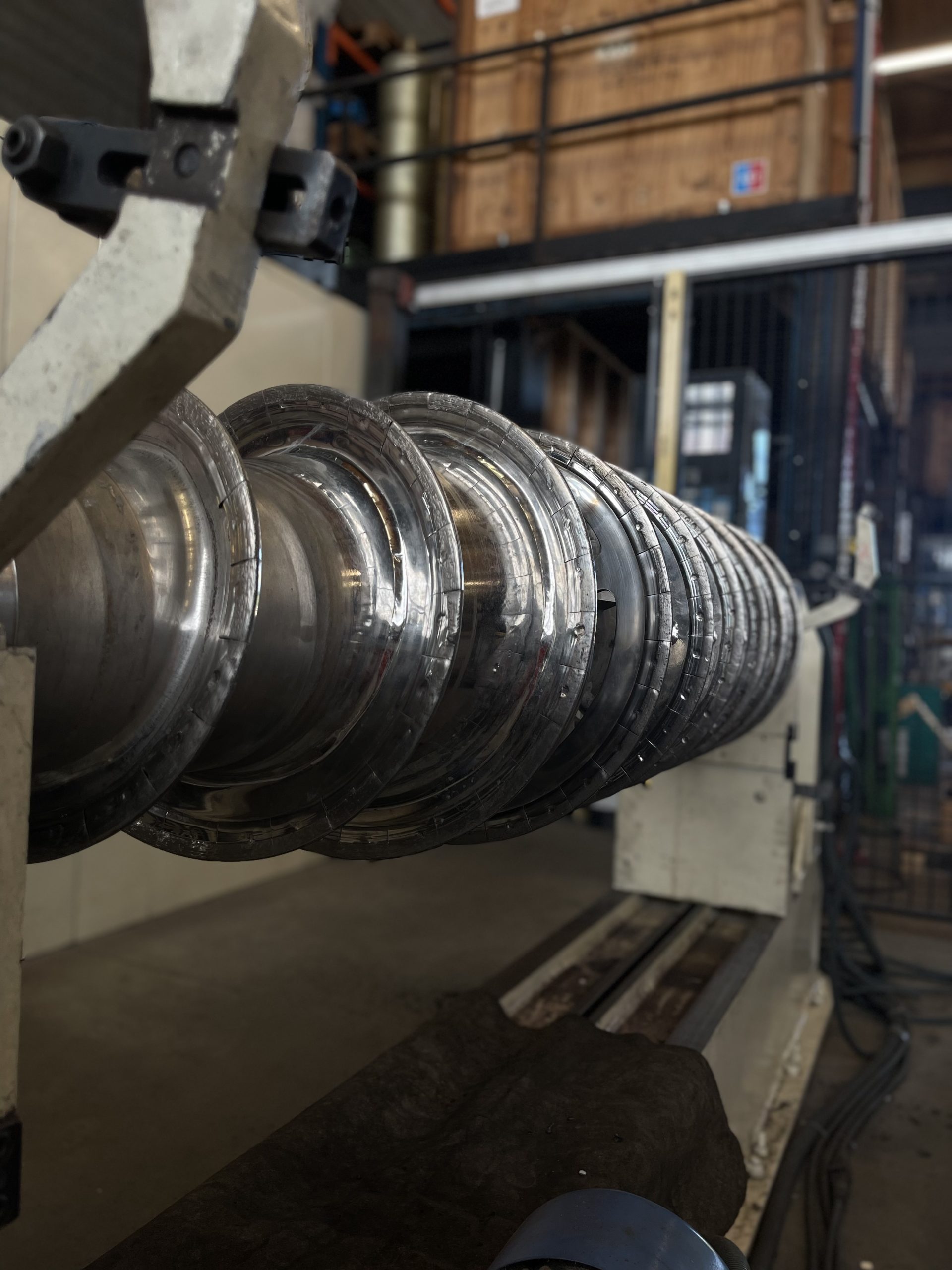 équilibrage industriel de centrifugeuse