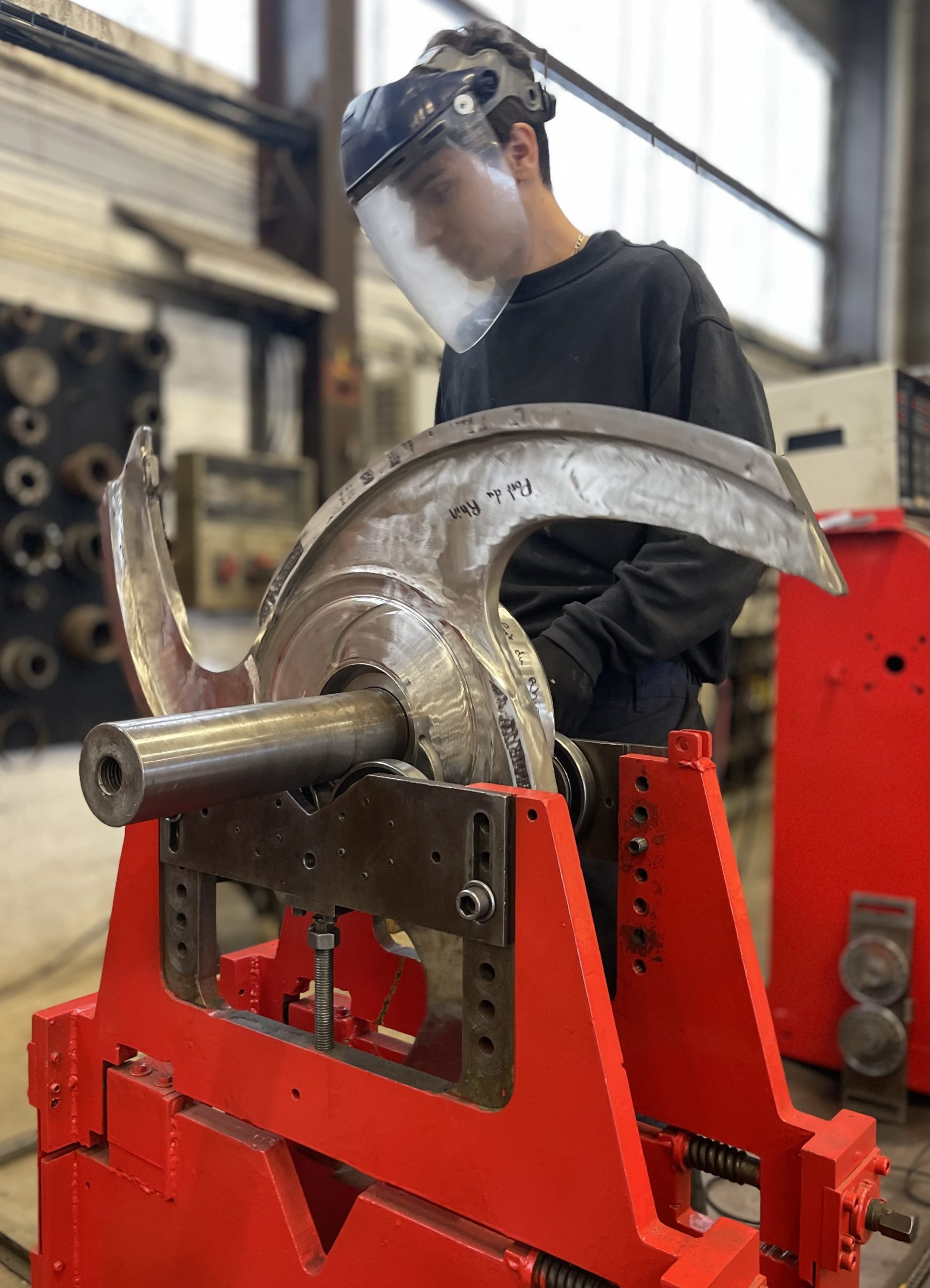 ase-serem équilibrage industriel de couteau rotatif