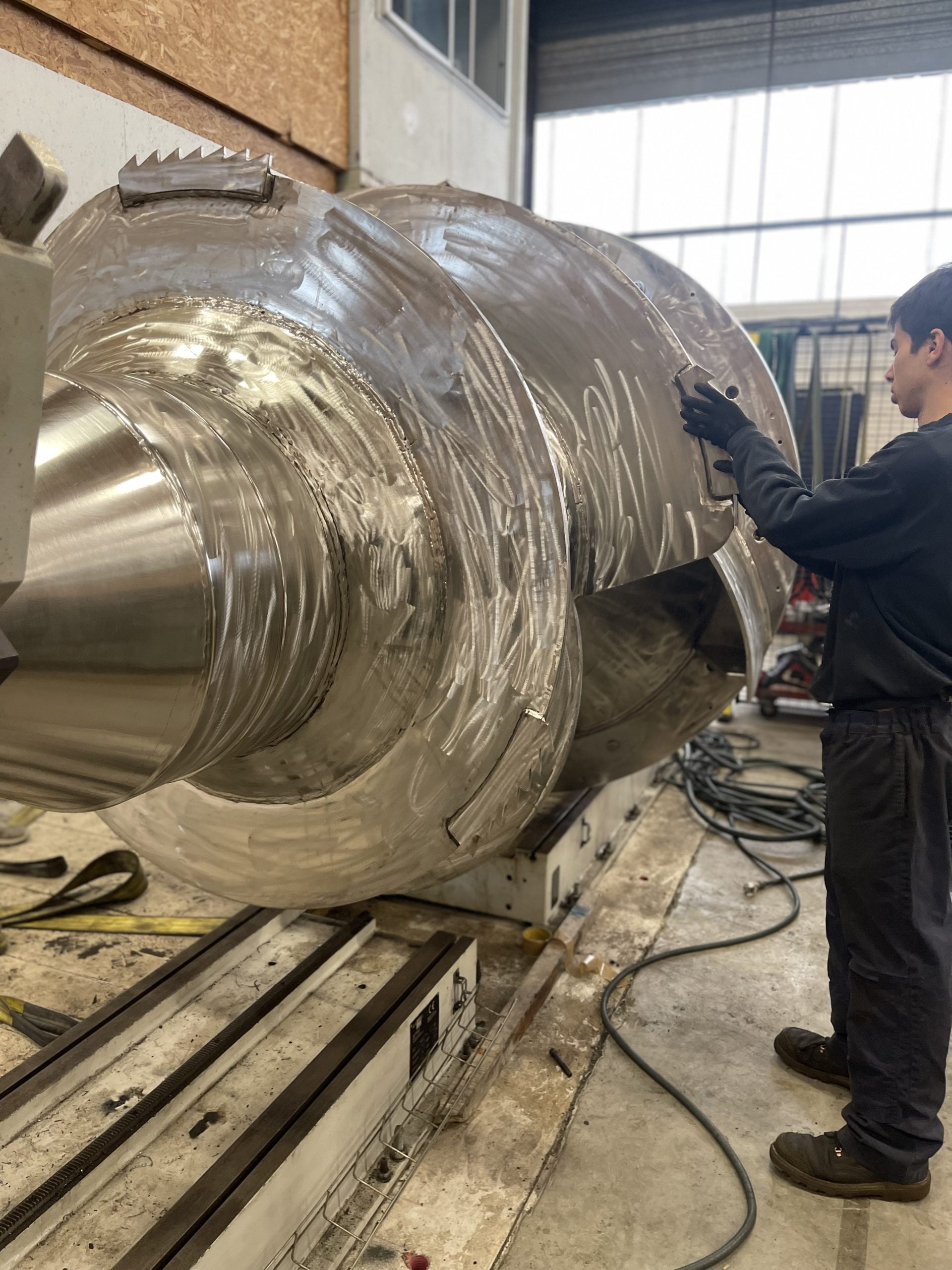 ase-serem équilibrage industriel turbine