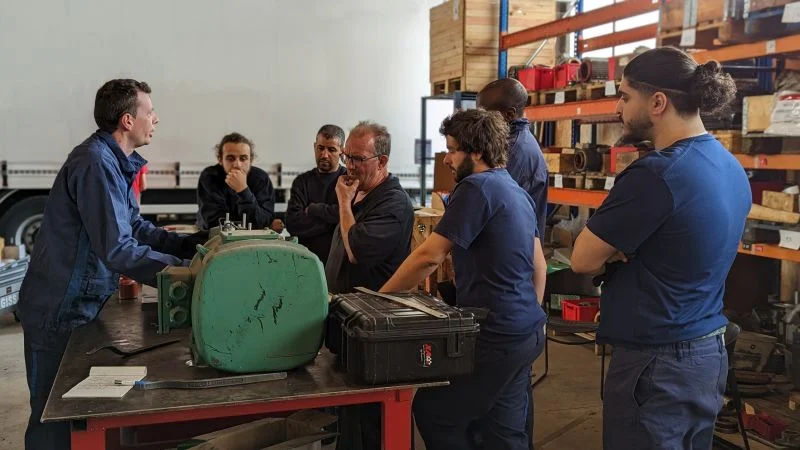 Formation d’alignement maintenance industrielle